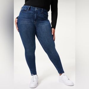 Good American good legs high waisted jeans